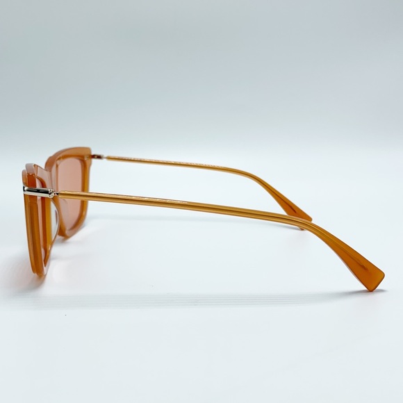 NIB $410 Derek Lam Viven Cat Eye Sunglasses in Amber - Picture 4 of 10